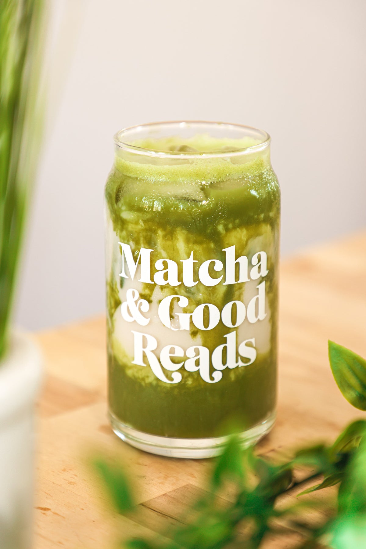 Matcha & Good Reads Cup